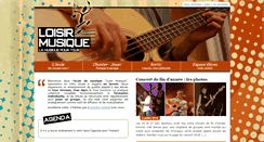 Desktop Screenshot of loisirmusique.fr