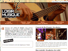 Tablet Screenshot of loisirmusique.fr